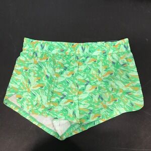 DSG Womens Mid Rise Stride Run Shorts With Built-In Brief 3" Inseam